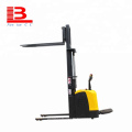 1 ton 3000 mm Stand  Electric Counterbalance Stacker forklift manual pallet stacker